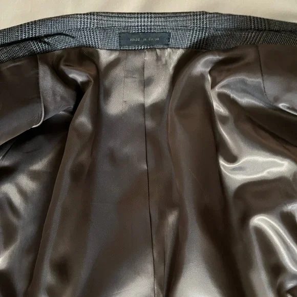 Men's Gray Blazer by Oleg Cassini